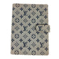 LOUIS VUITTON R20910 Monogram mini AgendaPM Agenda PM System planner with card pockets, bi-fold stationery. Notebook cover Monogram Mini Canvas blue Used