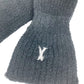 LOUIS VUITTON M90804 LV Mini Comfy Scarf Only Knitted tippet Scarf wool / Nylon Black Used