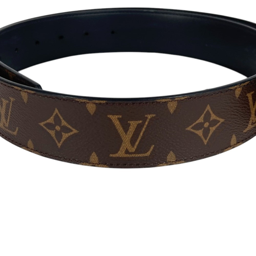 LOUIS VUITTON M9821S Monogram LV Initials Monogram Belt, 40mm Belt for bottoms belt MonogramCanvas Black Used