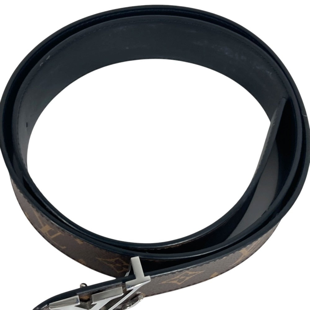 LOUIS VUITTON M9821S Monogram LV Initials Monogram Belt, 40mm Belt for bottoms belt MonogramCanvas Black Used