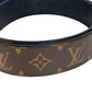 LOUIS VUITTON M9821S Monogram LV Initials Monogram Belt, 40mm Belt for bottoms belt MonogramCanvas Black Used
