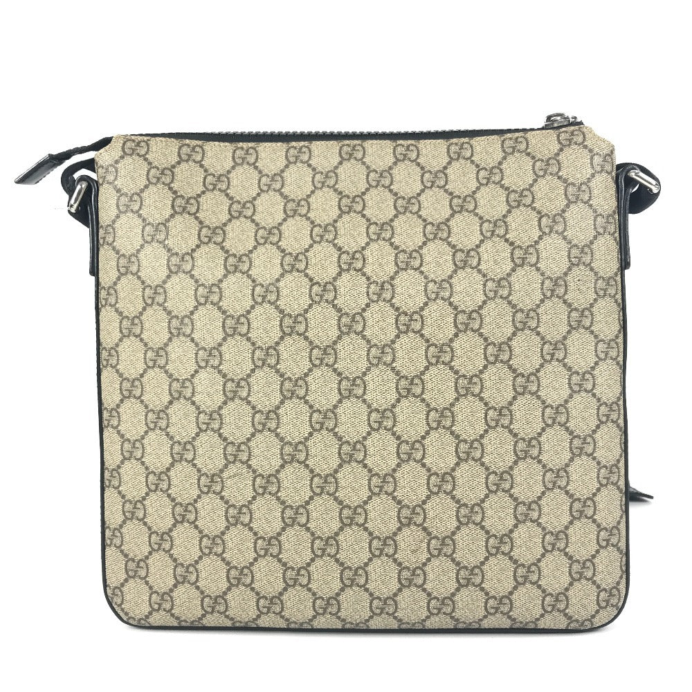 GUCCI 406374 GGスプリーム ロゴ カバン 斜め掛け メッセンジャーバッグ ショルダーバッグ GGスプリームキャンバス ユニセックス ベージュ
