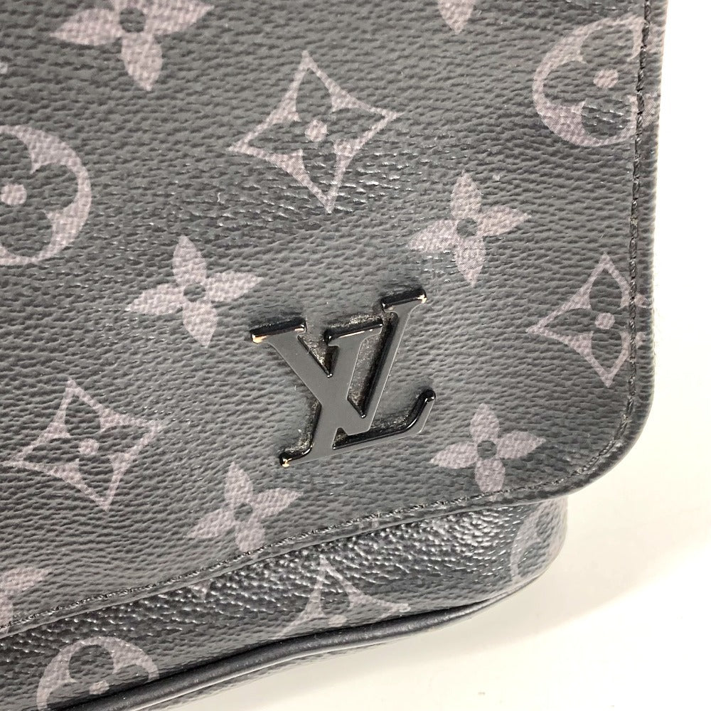 LOUIS VUITTON M44000 モノグラムエクリプス ディストリクト PM NM カバン 斜め掛け メッセンジャーバッグ　フラップ ショルダーバッグ モノグラムエクリプスキャンバス ユニセックス ブラック