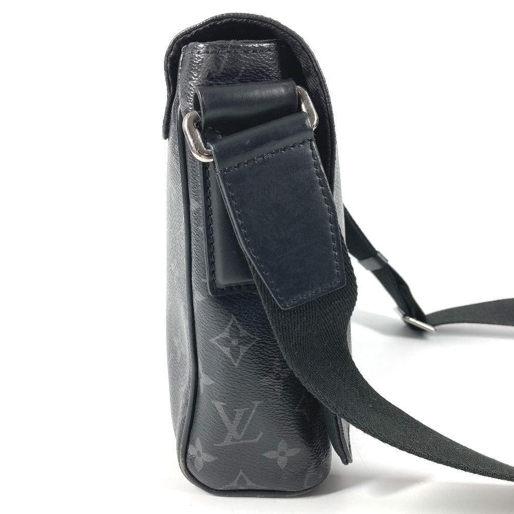 LOUIS VUITTON M44000 モノグラムエクリプス ディストリクト PM NM カバン 斜め掛け メッセンジャーバッグ　フラップ ショルダーバッグ モノグラムエクリプスキャンバス ユニセックス ブラック