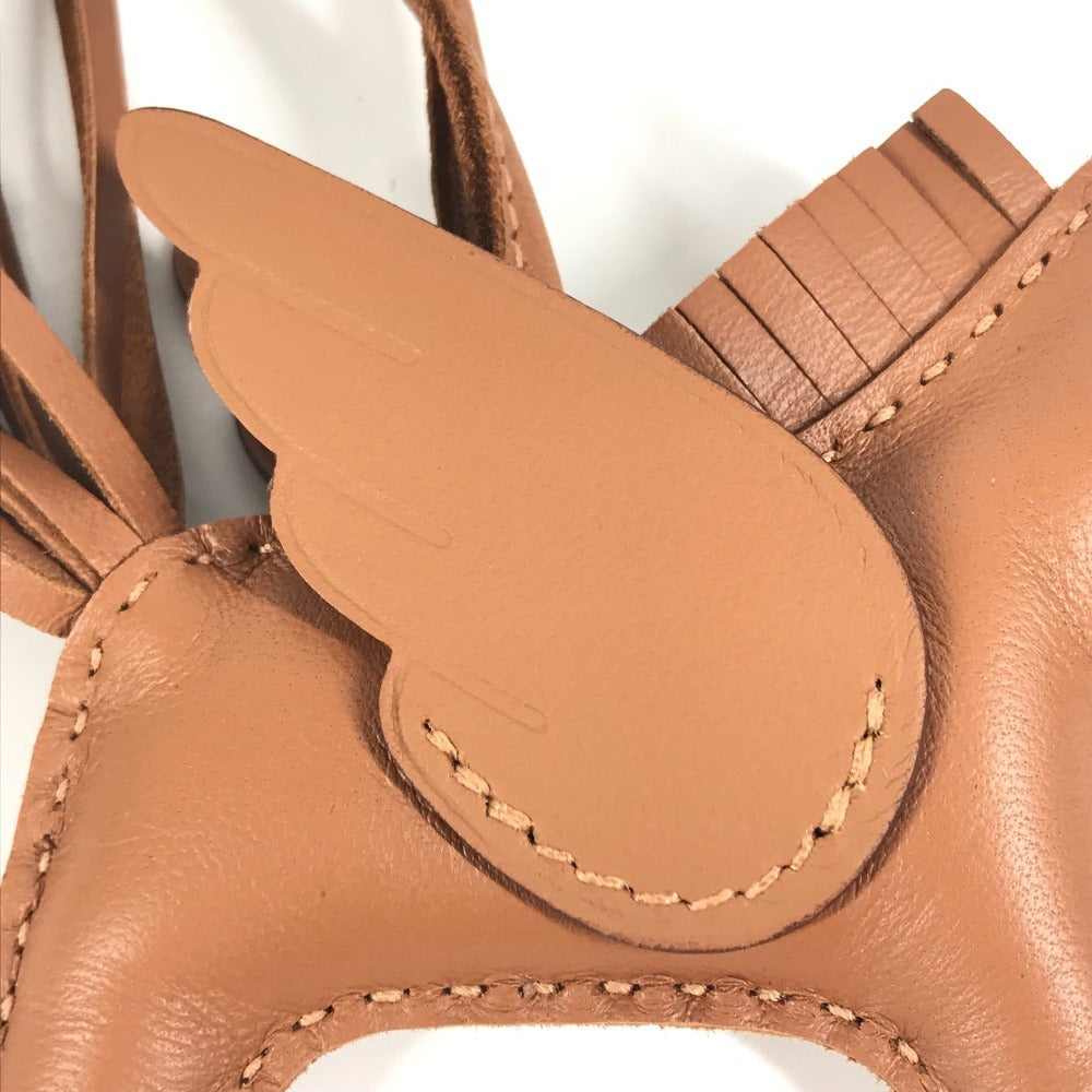 HERMES ロデオペガサスPM ロデオ ペガサス PM バッグチャーム キーホルダー チャーム アニョーミロ ユニセックス ソーゴールド ブラウン