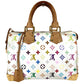 LOUIS VUITTON M92643 モノグラムマルチカラー スピーディ30 スピーディ 30 カバン ミニボストンバッグ ハンドバッグ モノグラムマルチカラーキャンバス レディース ブロン ホワイト