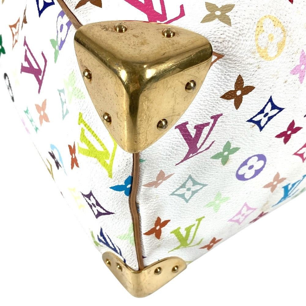 LOUIS VUITTON M92643 モノグラムマルチカラー スピーディ30 スピーディ 30 カバン ミニボストンバッグ ハンドバッグ モノグラムマルチカラーキャンバス レディース ブロン ホワイト