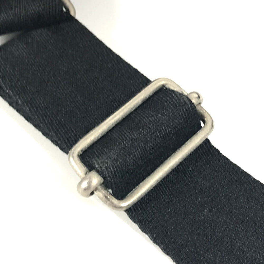 HERMES アカプルコ サンチュール カバン クロス ショルダーバッグ ウエストバッグ ボディバッグ ポリアミド ユニセックス ブラック