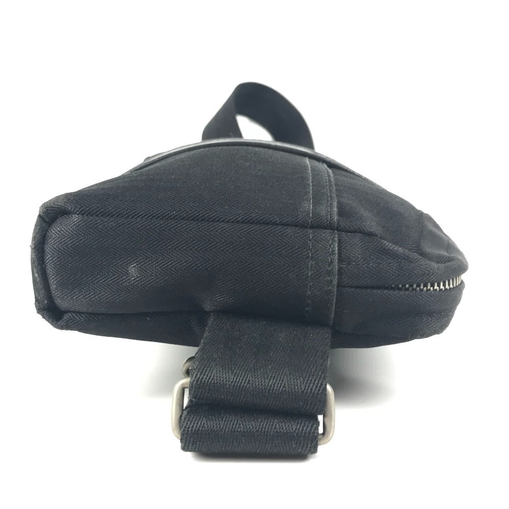 HERMES アカプルコ サンチュール カバン クロス ショルダーバッグ ウエストバッグ ボディバッグ ポリアミド ユニセックス ブラック