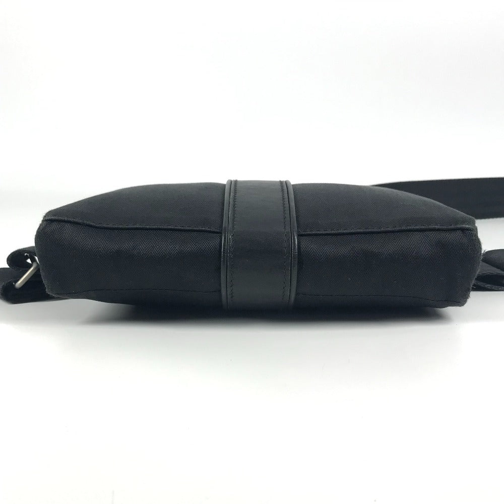 HERMES アカプルコ サンチュール カバン クロス ショルダーバッグ ウエストバッグ ボディバッグ ポリアミド ユニセックス ブラック