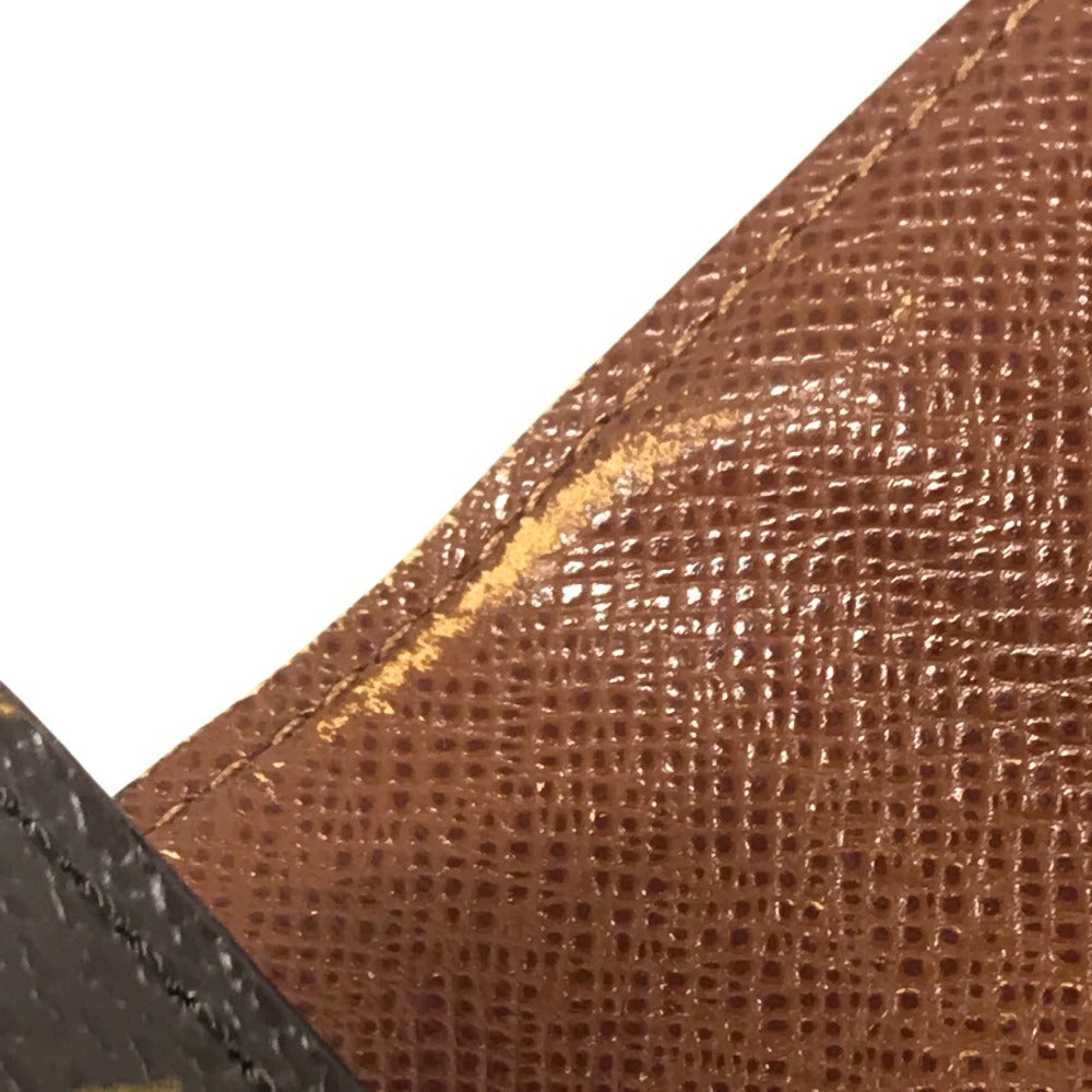 LOUIS VUITTON M61202 モノグラム ポルトトレゾールエテュイパピエ 長財布 フラップ 3つ折り財布 モノグラムキャンバス レディース ブラウン