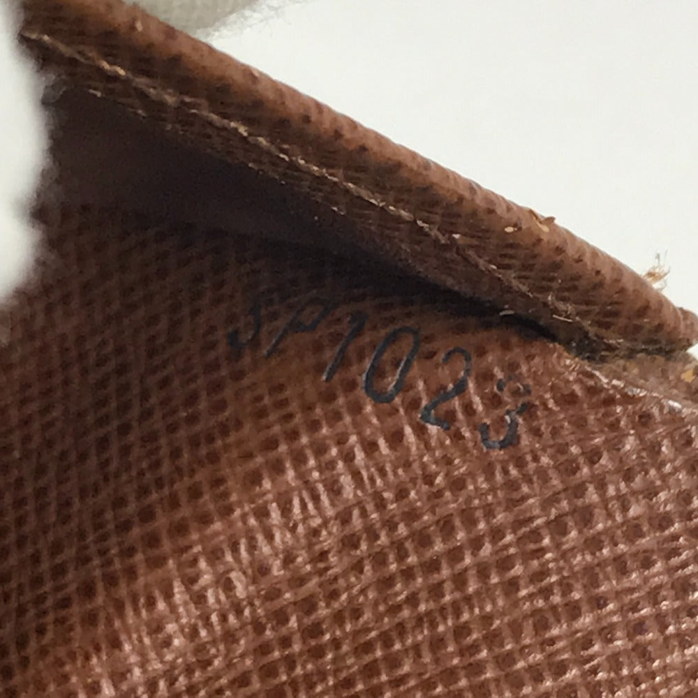LOUIS VUITTON M61202 モノグラム ポルトトレゾールエテュイパピエ 長財布 フラップ 3つ折り財布 モノグラムキャンバス レディース ブラウン