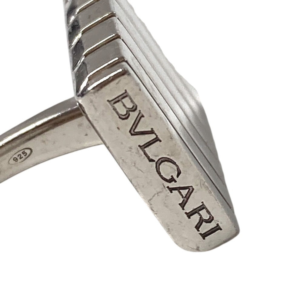 BVLGARI ロゴ アクセサリー ジュエリー カフス AG925 ユニセックス シルバー