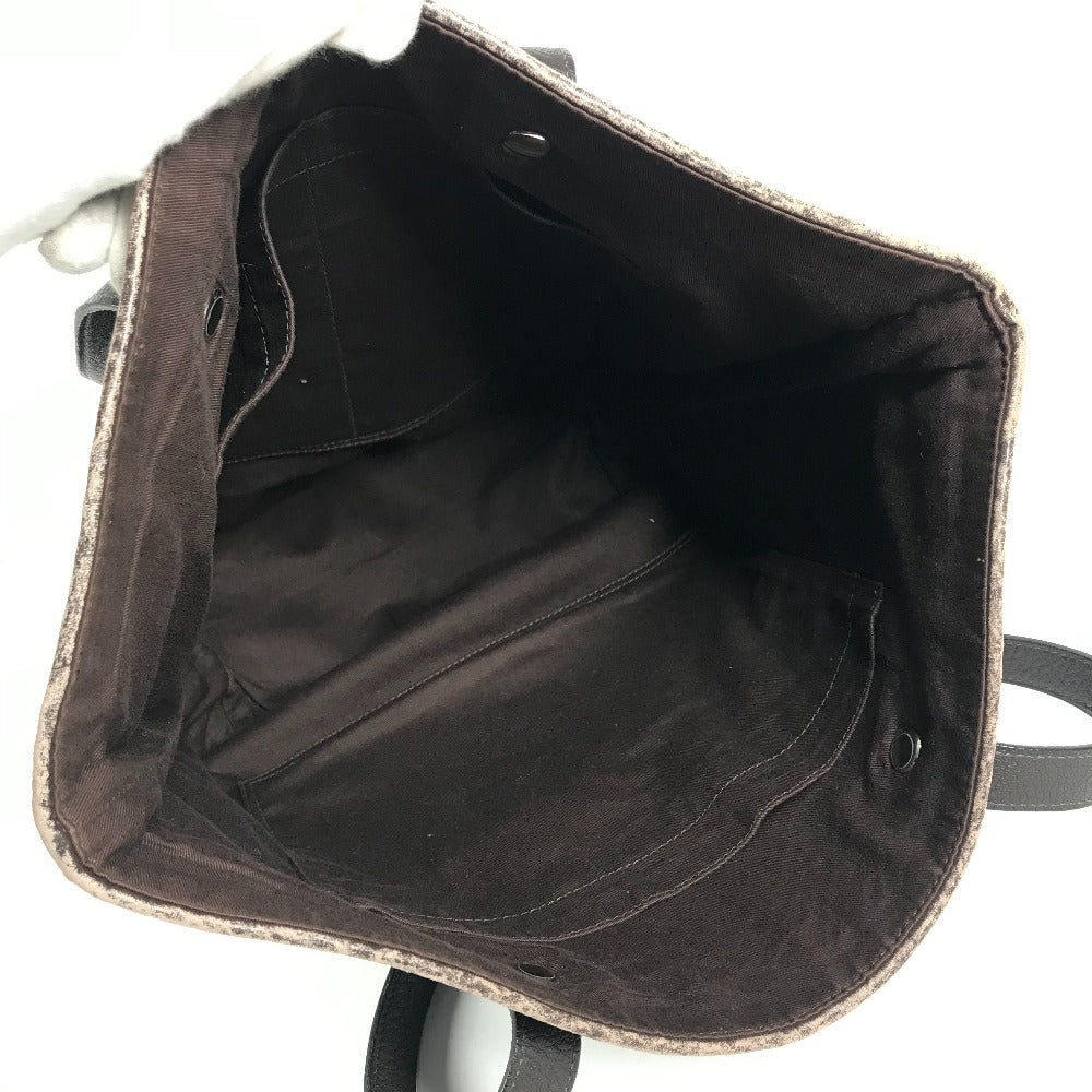 HERMES チェンナイMM チェンナイ MM カバン トートバッグ 肩掛け メッシュ ばけつ型 ショルダーバッグ レザー ユニセックス ブラウン