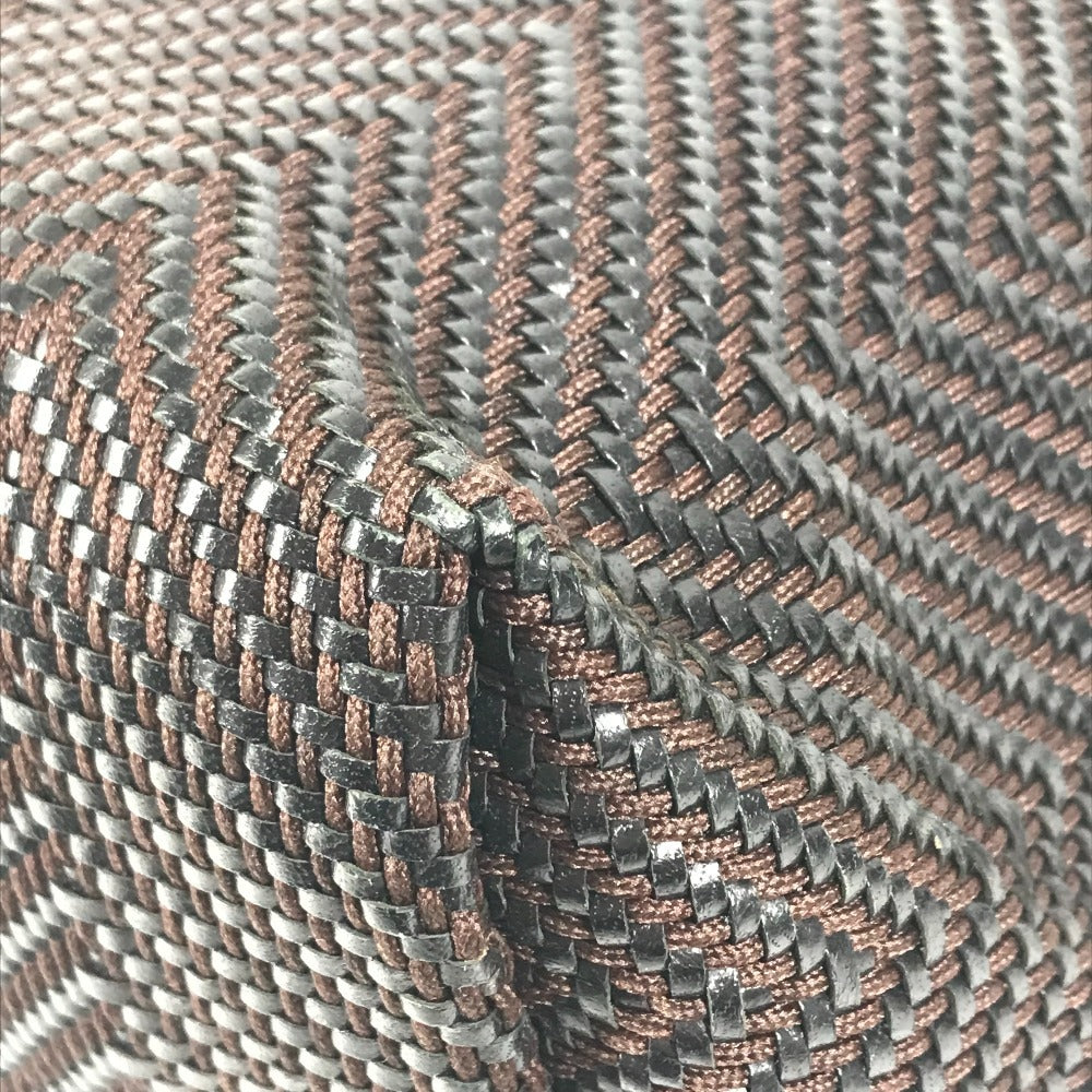 HERMES チェンナイMM チェンナイ MM カバン トートバッグ 肩掛け メッシュ ばけつ型 ショルダーバッグ レザー ユニセックス ブラウン