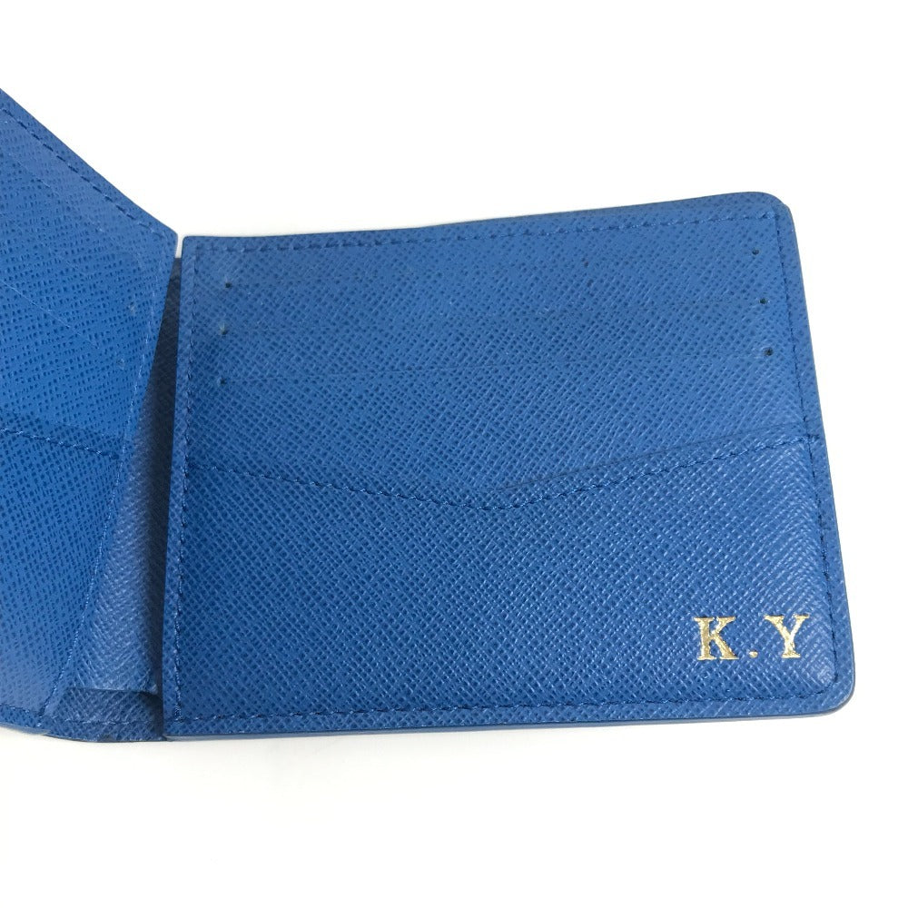 LOUIS VUITTON N64033 ダミエグラフィット ポルトフォイユ･スレンダー コンパクトウォレット 札入れ 2つ折り財布 ダミエグラフィットキャンバス メンズ ブラック