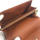 LOUIS VUITTON M61725 モノグラム ポルト モネ クレディ ポルトモネクレディ 二つ折り長財布 フラップ ロングウォレット 長財布 モノグラムキャンバス ユニセックス ブラウン