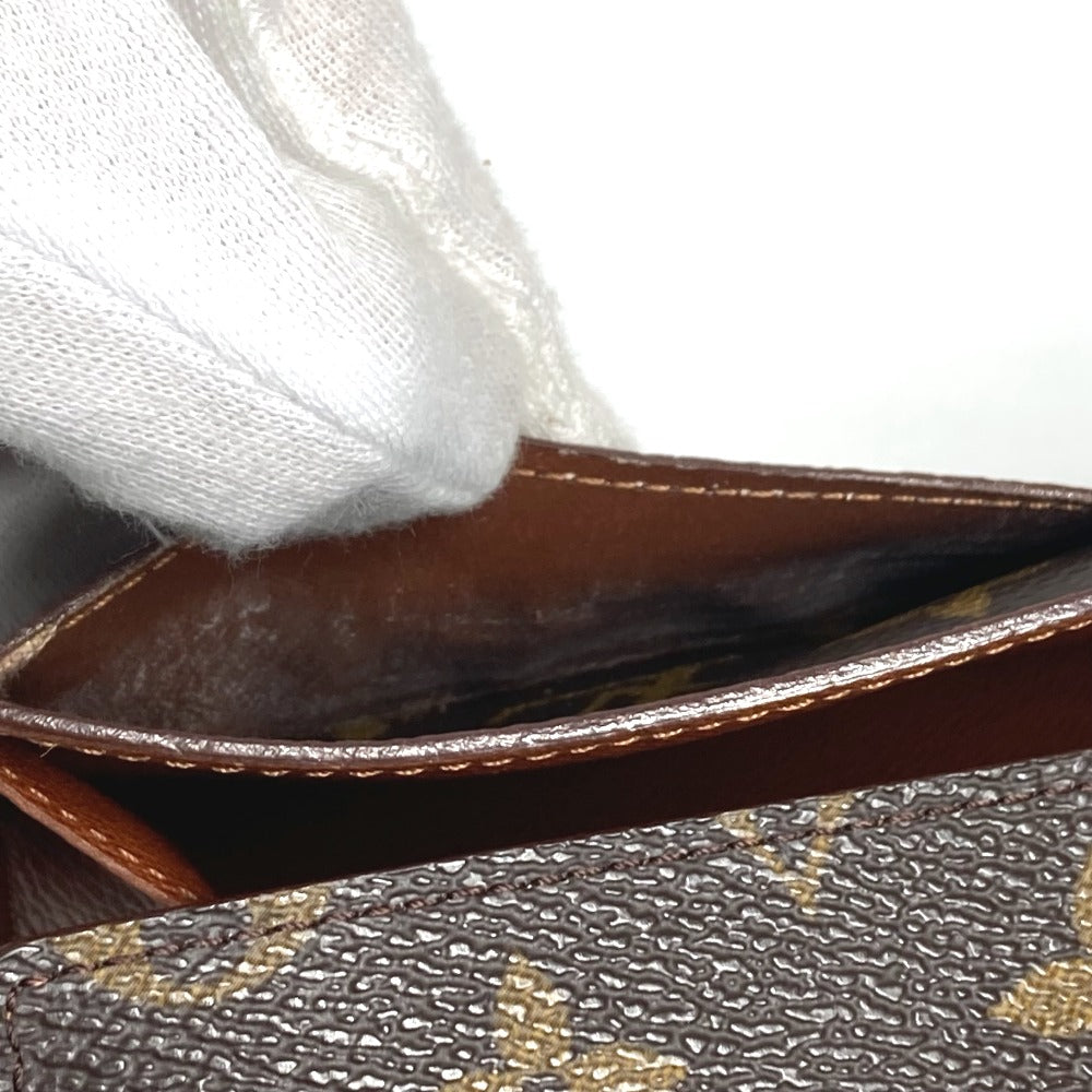 LOUIS VUITTON M61725 モノグラム ポルト モネ クレディ ポルトモネクレディ 二つ折り長財布 フラップ ロングウォレット 長財布 モノグラムキャンバス ユニセックス ブラウン