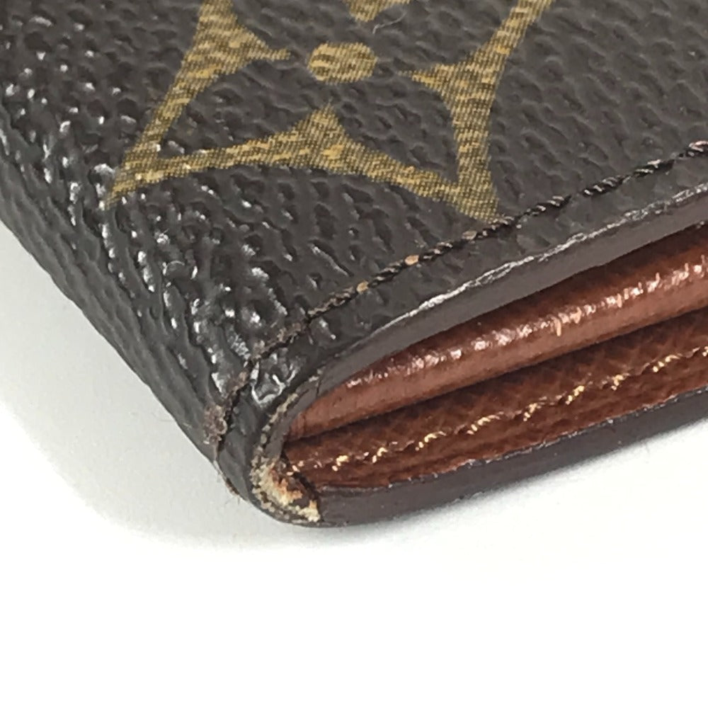 LOUIS VUITTON M61725 モノグラム ポルト モネ クレディ ポルトモネクレディ 二つ折り長財布 フラップ ロングウォレット 長財布 モノグラムキャンバス ユニセックス ブラウン