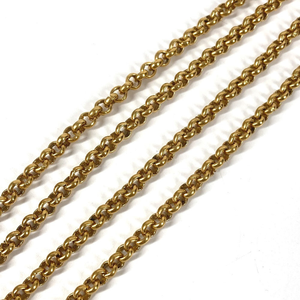 Salvatore Ferragamo ヴィンテージ サンダル 靴 アクセサリー ジュエリー ロングネックレス チェーンネックレス ネックレス メタル レディース ゴールド