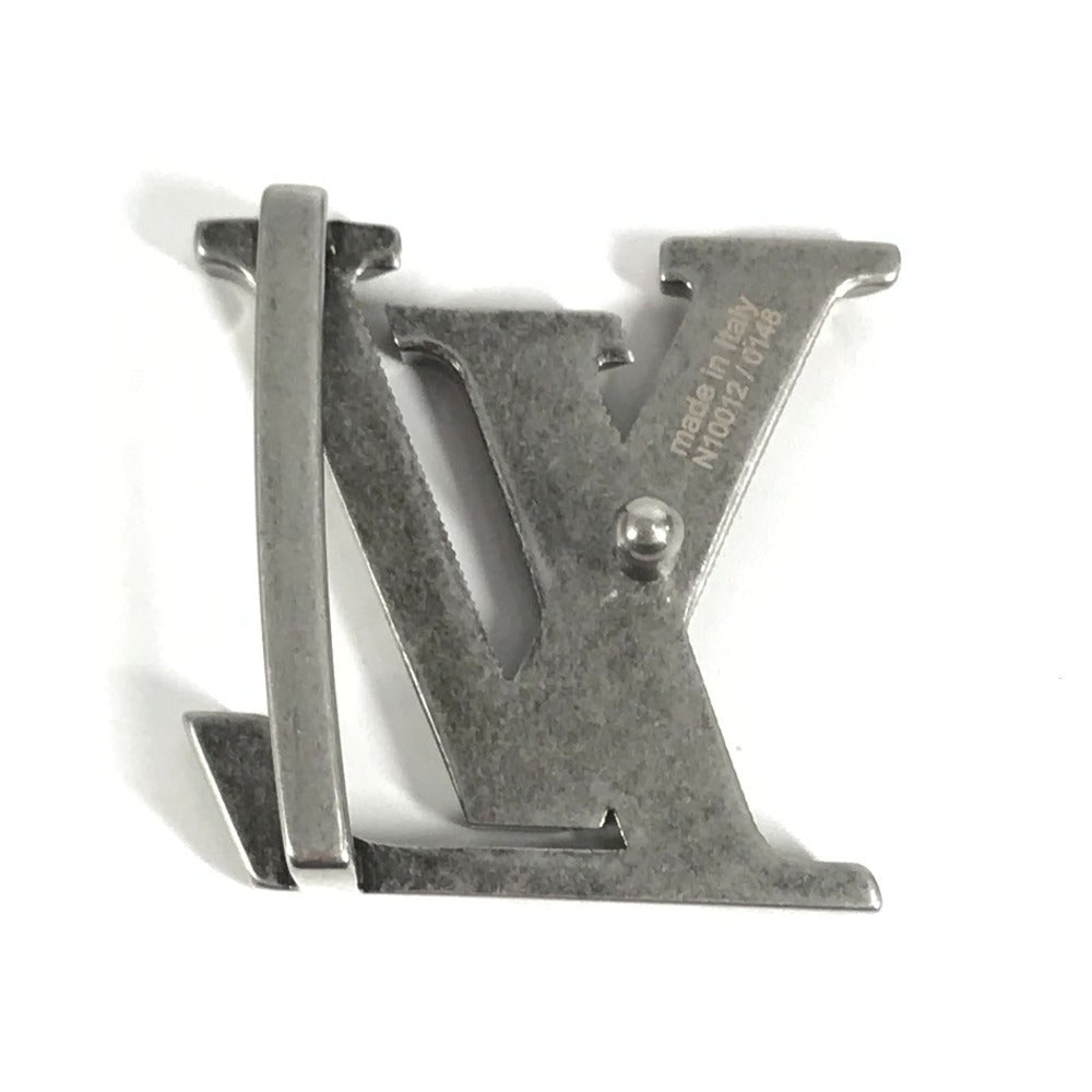 LOUIS VUITTON N10012 LVバックル イニシャル バックルのみ ベルトバックル ボトムス用 バックル メタル ユニセックス ゴールド