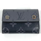 LOUIS VUITTON M45417 Monogram Eclipse Discovery Compact Wallet, Tri-fold Wallet, Monogram Eclipse Canvas, Unisex, Black