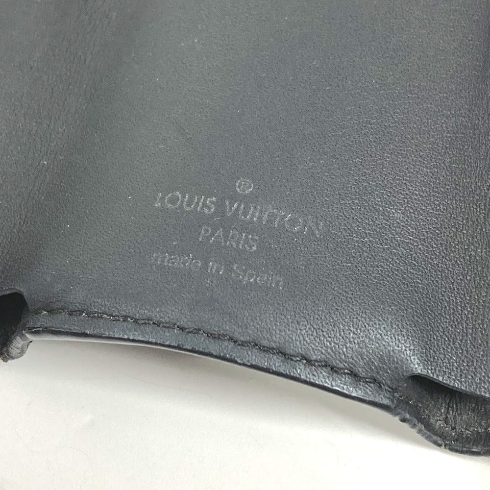 LOUIS VUITTON M45417 Monogram Eclipse Discovery Compact Wallet, Tri-fold Wallet, Monogram Eclipse Canvas, Unisex, Black