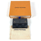 LOUIS VUITTON M45417 Monogram Eclipse Discovery Compact Wallet, Tri-fold Wallet, Monogram Eclipse Canvas, Unisex, Black