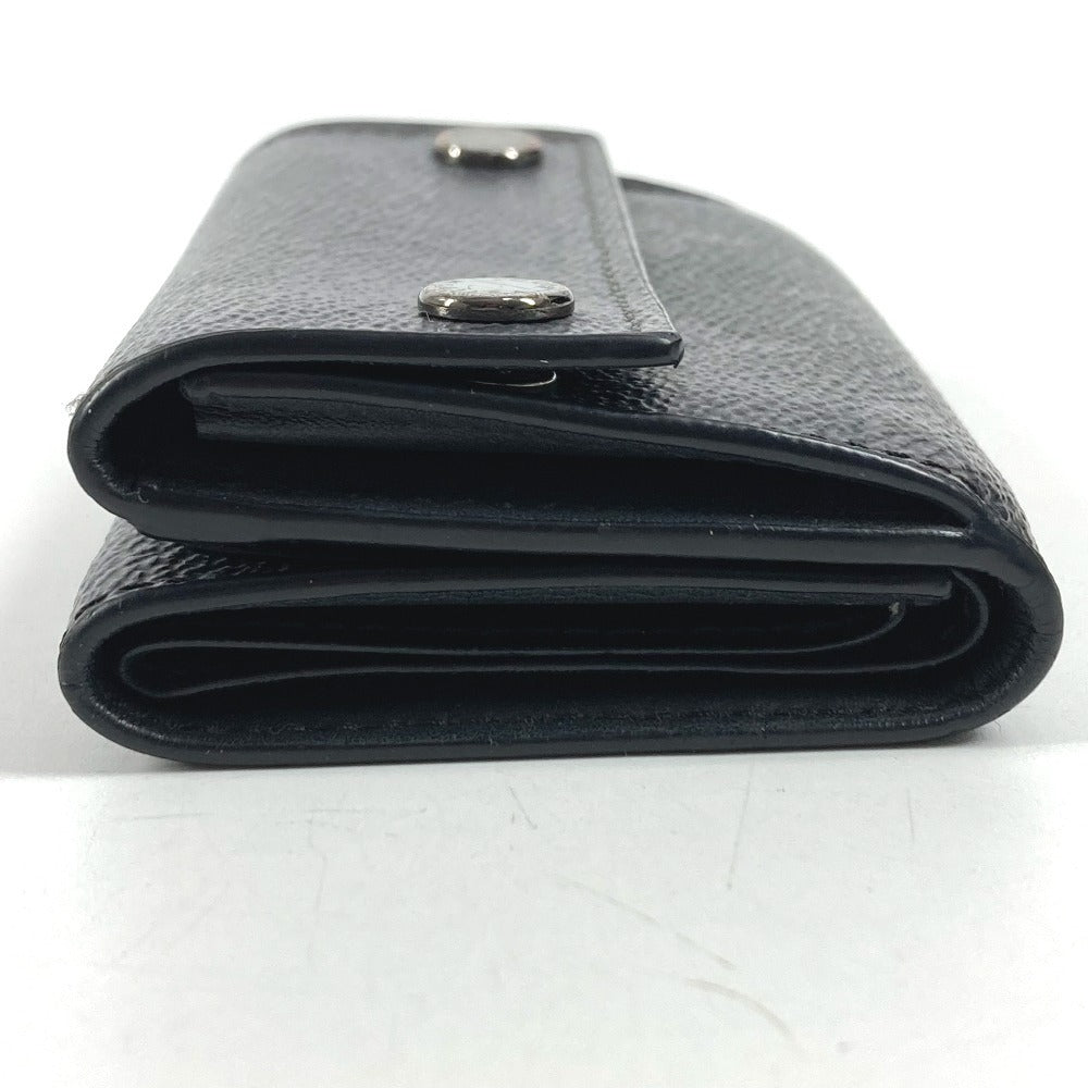 LOUIS VUITTON M45417 Monogram Eclipse Discovery Compact Wallet, Tri-fold Wallet, Monogram Eclipse Canvas, Unisex, Black