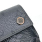 LOUIS VUITTON M45417 Monogram Eclipse Discovery Compact Wallet, Tri-fold Wallet, Monogram Eclipse Canvas, Unisex, Black