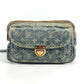 LOUIS VUITTON M95347 Monogram Denim Bum Bag, Crossbody Bag, Waist Bag, Monogram Denim Canvas, Women's, Blue