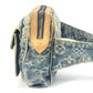 LOUIS VUITTON M95347 Monogram Denim Bum Bag, Crossbody Bag, Waist Bag, Monogram Denim Canvas, Women's, Blue