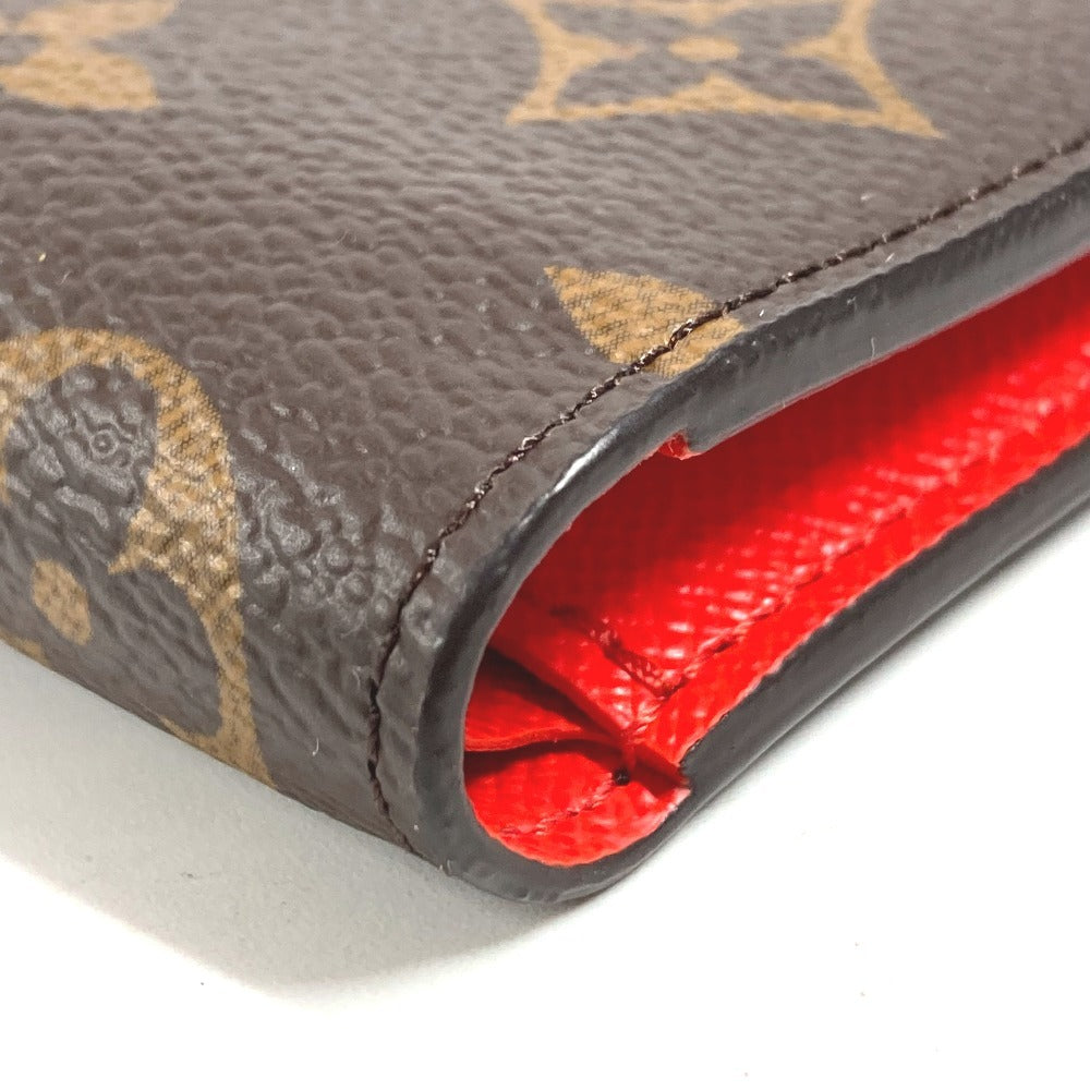 LOUIS VUITTON M82381 モノグラム ポルトフォイユ リサ コンパクトウォレット 2つ折り財布 モノグラムキャンバス ユニセックス オランジュ オレンジ