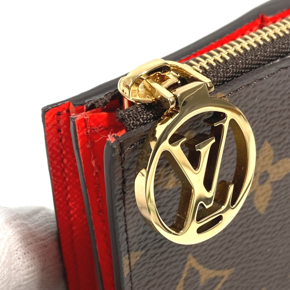 LOUIS VUITTON M82381 モノグラム ポルトフォイユ リサ コンパクトウォレット 2つ折り財布 モノグラムキャンバス ユニセックス オランジュ オレンジ