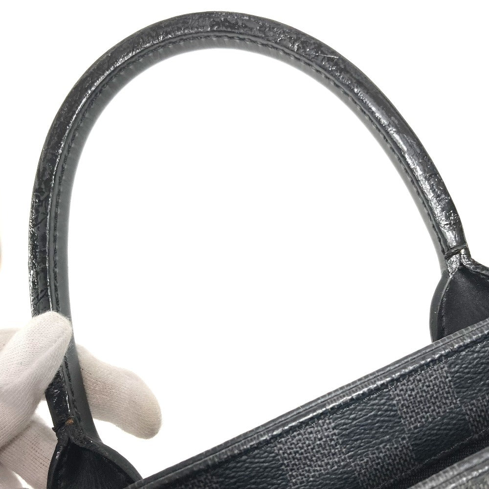 LOUIS VUITTON N41564 Damier Graphite 7DW Briefcase, Seven Days a Week, Tote Bag, Handbag, Shoulder Bag, Business Bag, Damier Graphite Canvas, Unisex, Black