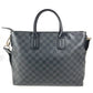 LOUIS VUITTON N41564 Damier Graphite 7DW Briefcase, Seven Days a Week, Tote Bag, Handbag, Shoulder Bag, Business Bag, Damier Graphite Canvas, Unisex, Black