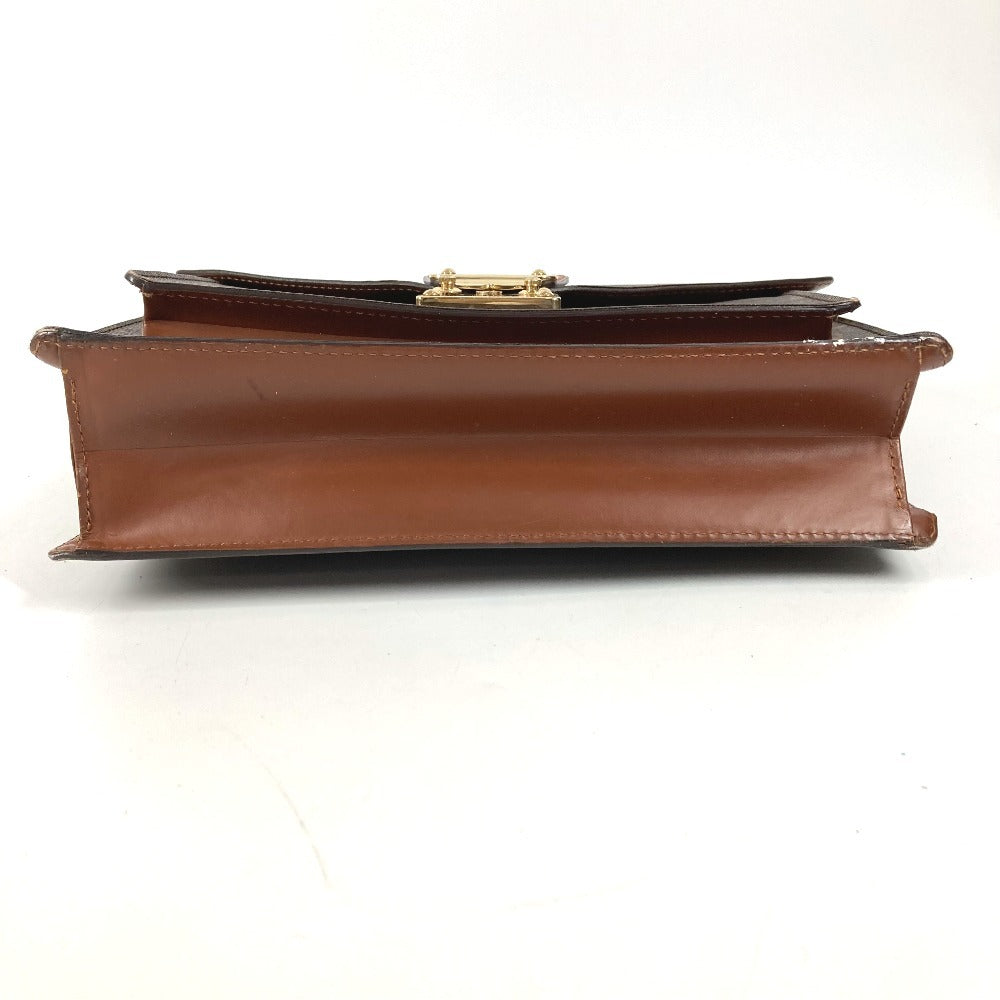 LOUIS VUITTON M51185 Monogram Monceau 28 Flap Document Bag Handbag in Monogram Canvas, Unisex, Brown