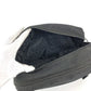 GUCCI 02888 Logo Double Zip Zip Bag Pouch Clutch Bag with Handle Second Bag Leather/Canvas Unisex Black