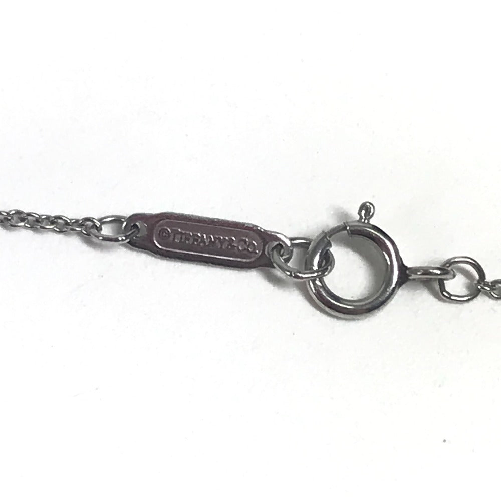 TIFFANY&Co. プラチナ NYプレート ダイヤモンド ニューヨーク ジュエリー アクセサリー チェーンネックレス ネックレス Pt950 レディース シルバー