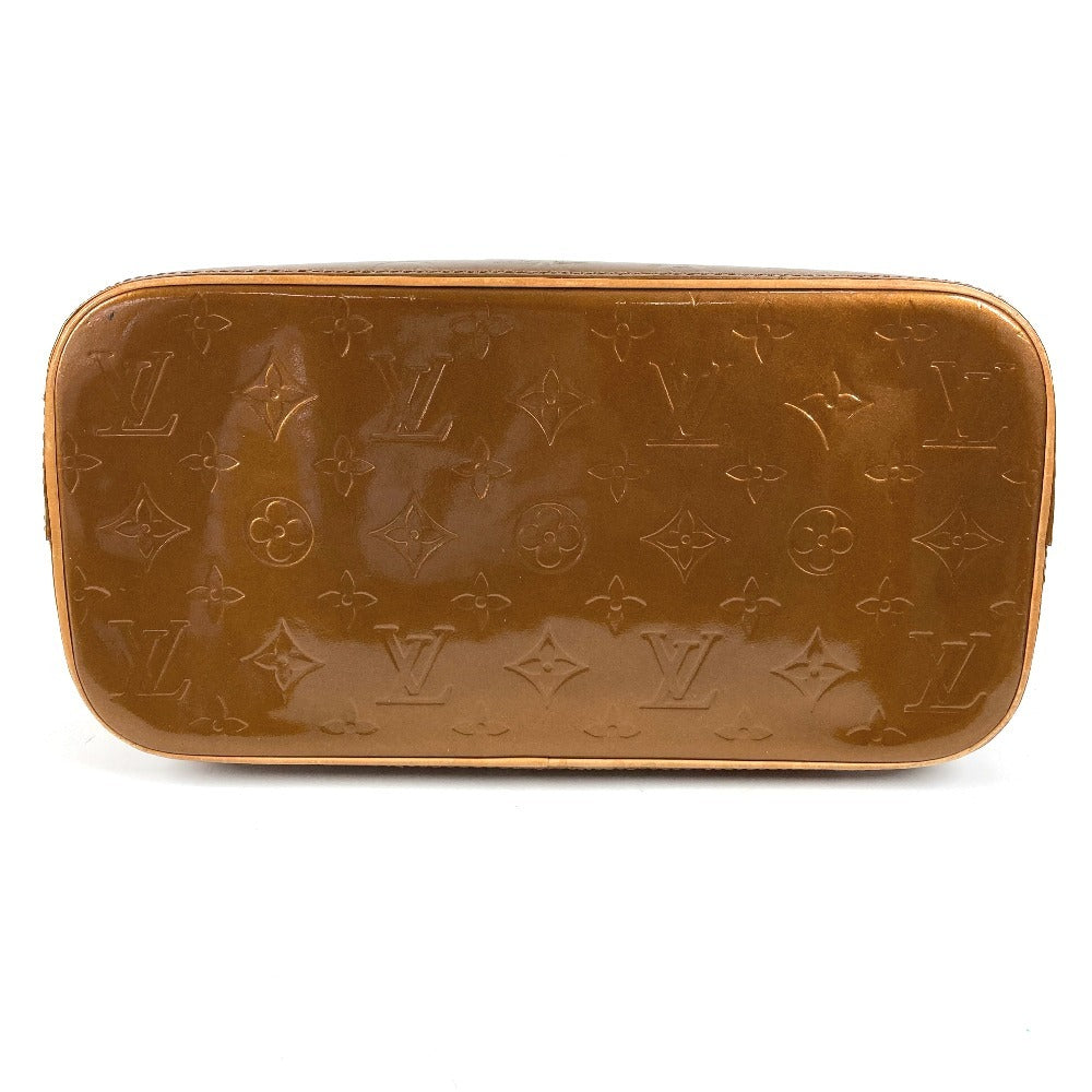 LOUIS VUITTON M91122 Monogram Vernis Houston Shoulder Bag/Tote Bag in Monogram Vernis Canvas, Women's, Bronze/Brown