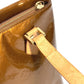 LOUIS VUITTON M91122 Monogram Vernis Houston Shoulder Bag/Tote Bag in Monogram Vernis Canvas, Women's, Bronze/Brown