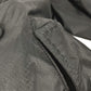FENDI Selleria Logo Belted Long Sleeve Trench Coat in Black Nylon