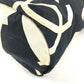 CHANEL CC Coco Mark Drawstring Bag, Shoulder Bag, Cotton, Women's, White