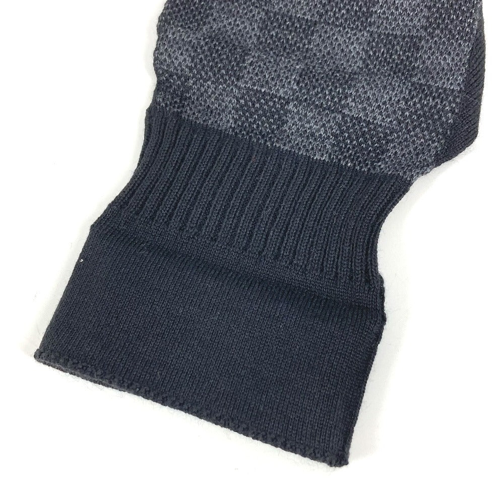 LOUIS VUITTON M70006 ダミエグラフィット ゴン・プティ ダミエ グローブ 手袋 ウール メンズ ブラック