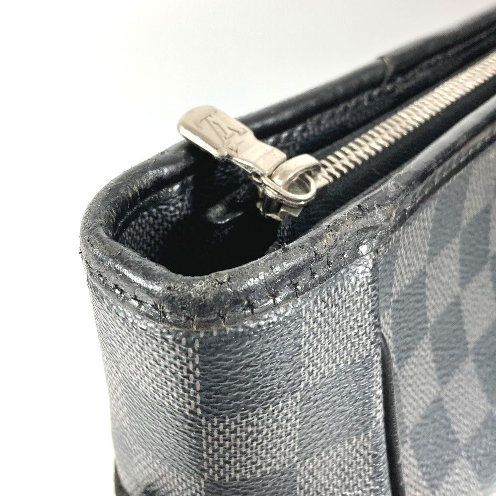 LOUIS VUITTON N51192 ダミエグラフィット タダオ トートバッグ 縦型 カバン 斜め掛け 2WAYバッグ ショルダーバッグ ダミエグラフィットキャンバス ユニセックス ブラック