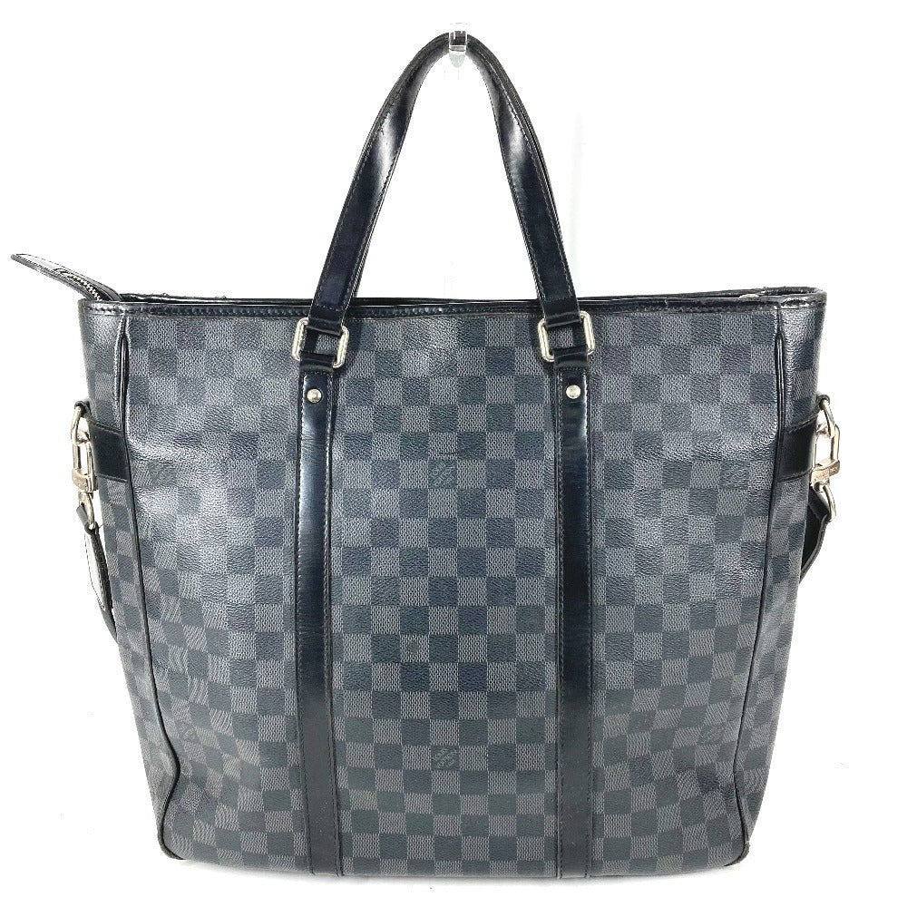LOUIS VUITTON N51192 ダミエグラフィット タダオ トートバッグ 縦型 カバン 斜め掛け 2WAYバッグ ショルダーバッグ ダミエグラフィットキャンバス ユニセックス ブラック