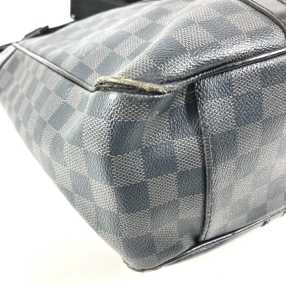 LOUIS VUITTON N51192 ダミエグラフィット タダオ トートバッグ 縦型 カバン 斜め掛け 2WAYバッグ ショルダーバッグ ダミエグラフィットキャンバス ユニセックス ブラック