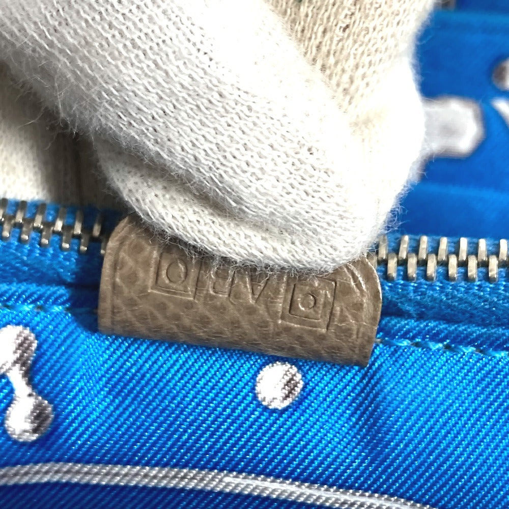 HERMES アザップロング シルクイン アザップロングシルクイン 財布 ロングウォレット ラウンドファスナー 長財布 エプソン ユニセックス エトゥープ グレー