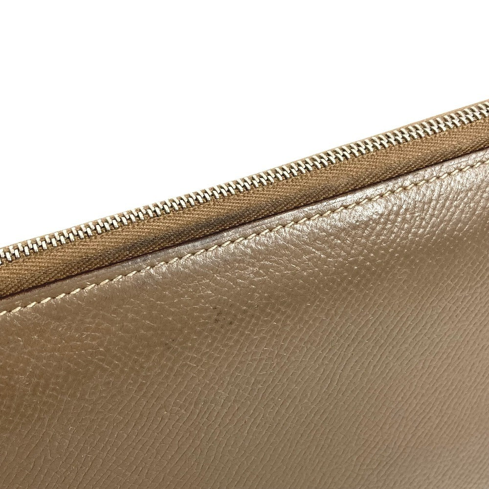 HERMES アザップロング シルクイン アザップロングシルクイン 財布 ロングウォレット ラウンドファスナー 長財布 エプソン ユニセックス エトゥープ グレー