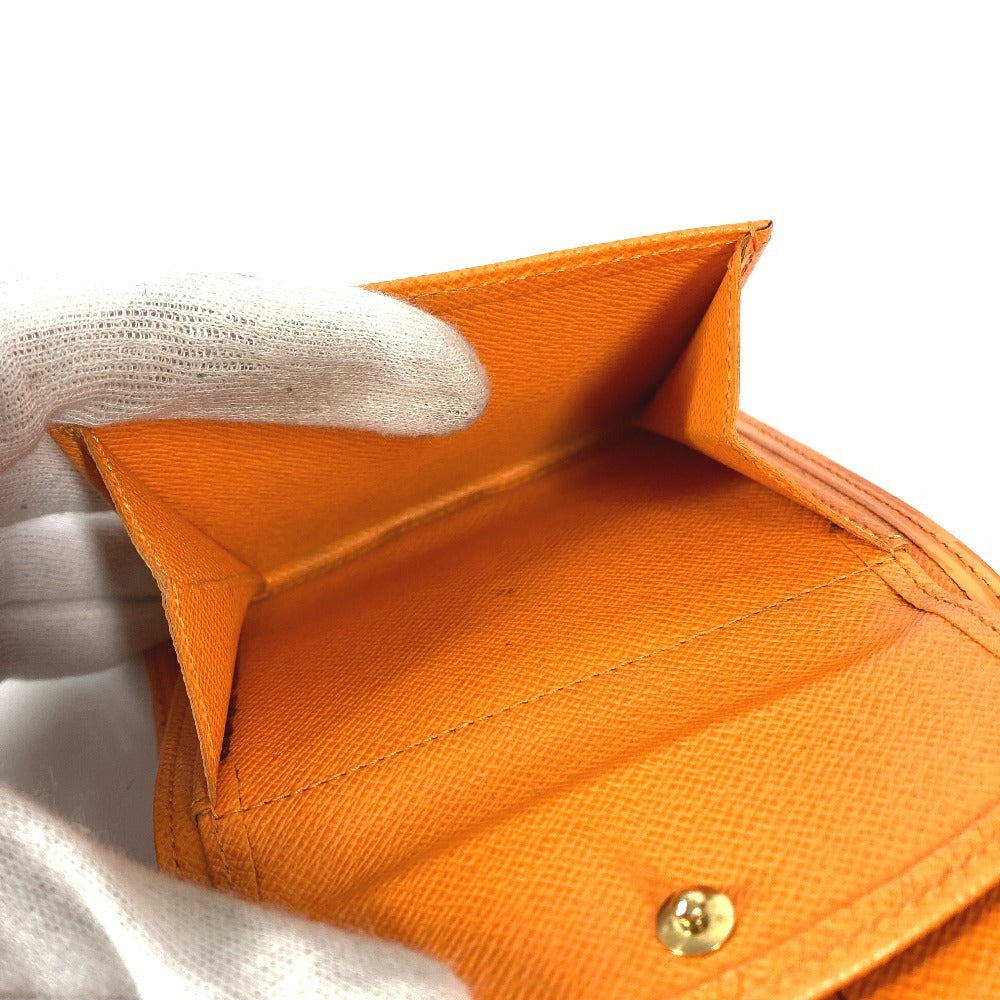 LOUIS VUITTON M6355H エピ ポルト ビエ コンパクト コンパクトウォレット 2つ折り財布 エピレザー ユニセックス マンダリンオレンジ オレンジ